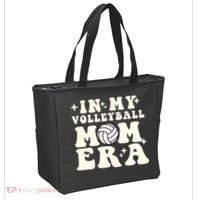In My Volleyball Mom Era Tote Bag thumb 2