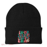 In My Very Merry Assistant Principal Era Groovy Christmas Beanie thumb 0