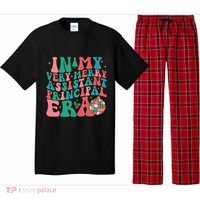 In My Very Merry Assistant Principal Era Groovy Christmas Pajama Set thumb 0