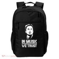 In Musk We Trust Elon Musk Backpack thumb 0