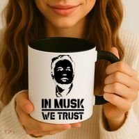 In Musk We Trust Elon Musk Coffee Mug thumb 3