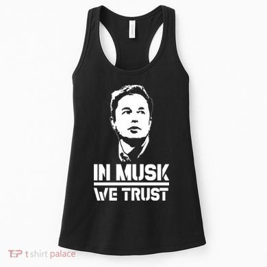 In Musk We Trust Elon Musk Women's Tank Top