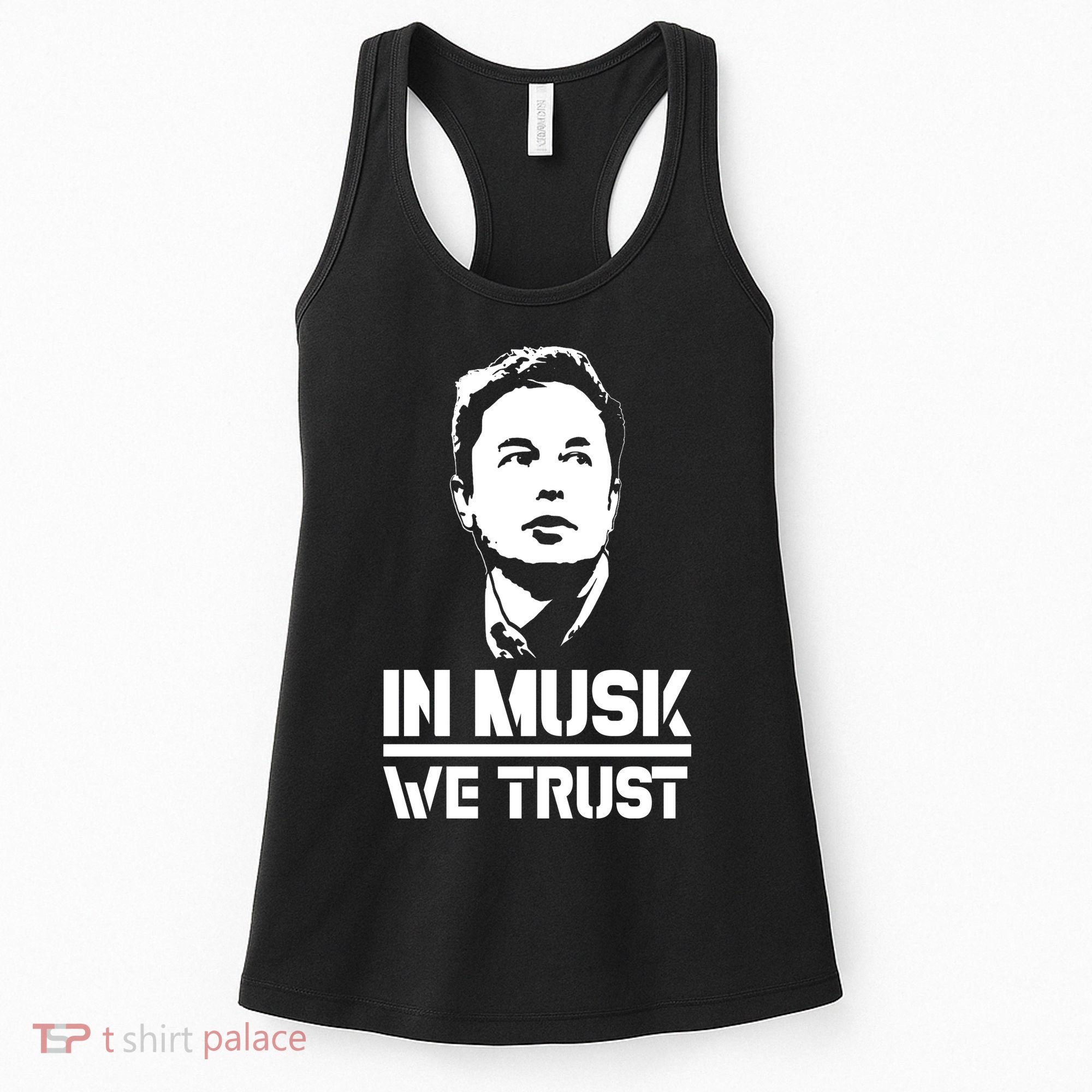 In Musk We Trust Elon Musk Women's Tank Top