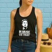 In Musk We Trust Elon Musk Women's Tank Top thumb 2