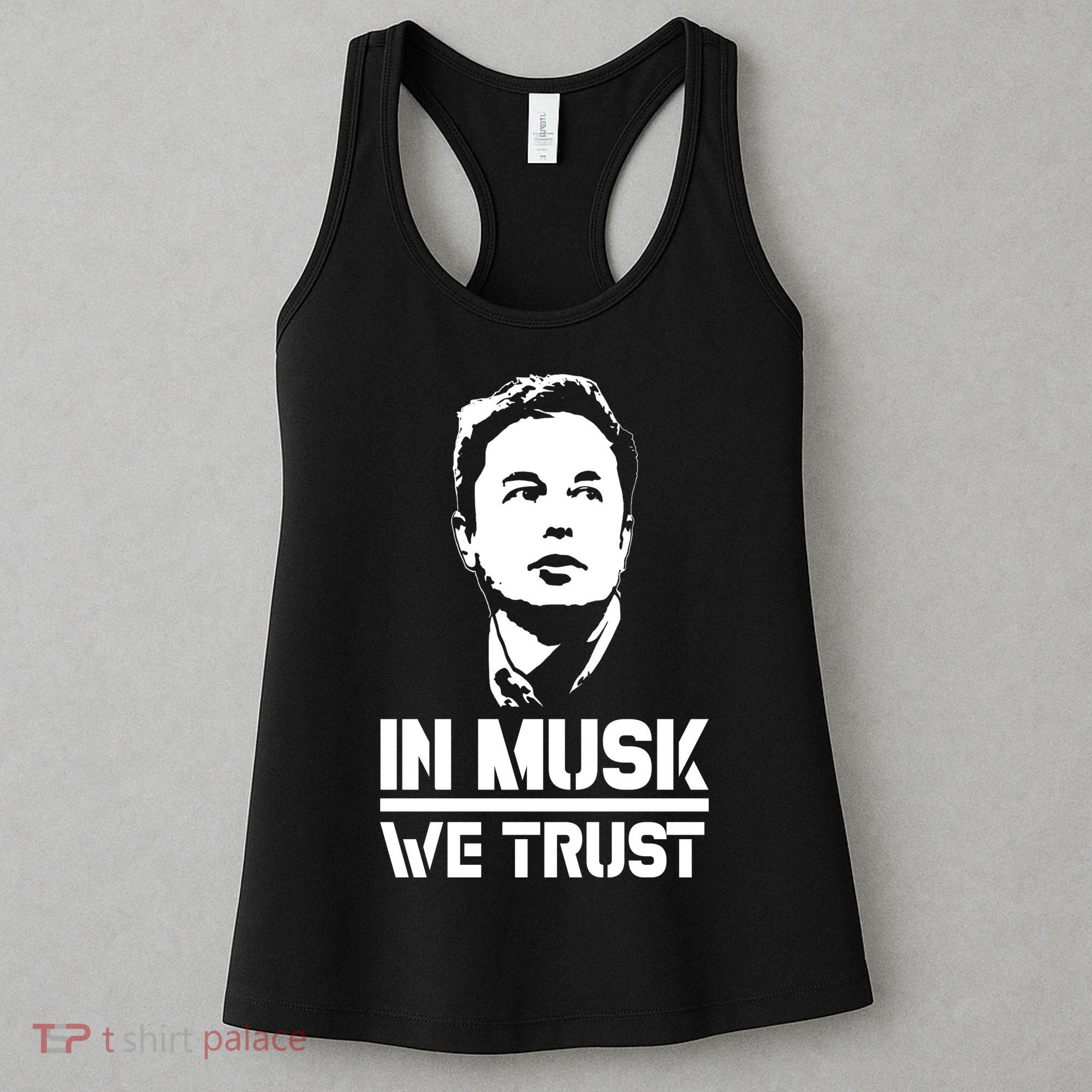 In Musk We Trust Elon Musk Women's Tank Top