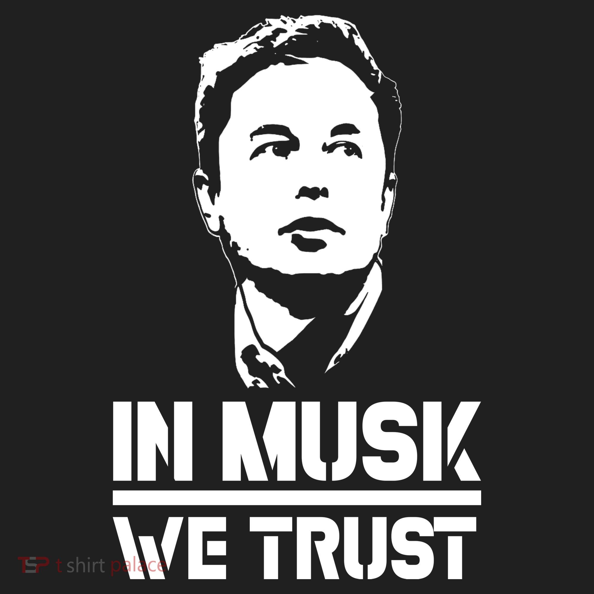 In Musk We Trust Elon Musk Golf Towel