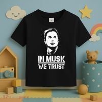 In Musk We Trust Elon Musk Toddler T-Shirt thumb 3