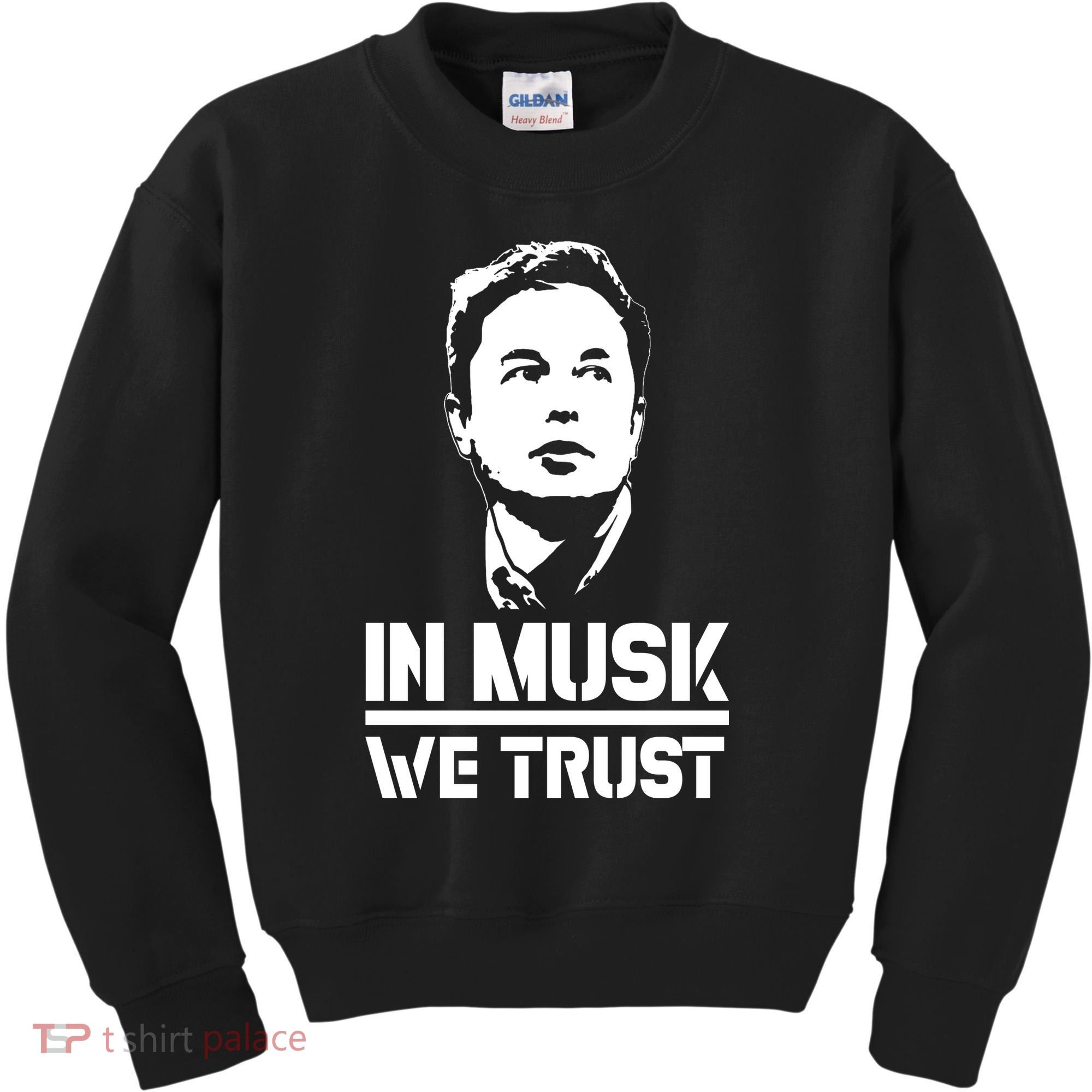 In Musk We Trust Elon Musk Kids Sweatshirt