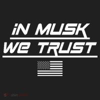 In Musk We Trust USA Flag Elon Funny Hat thumb 2