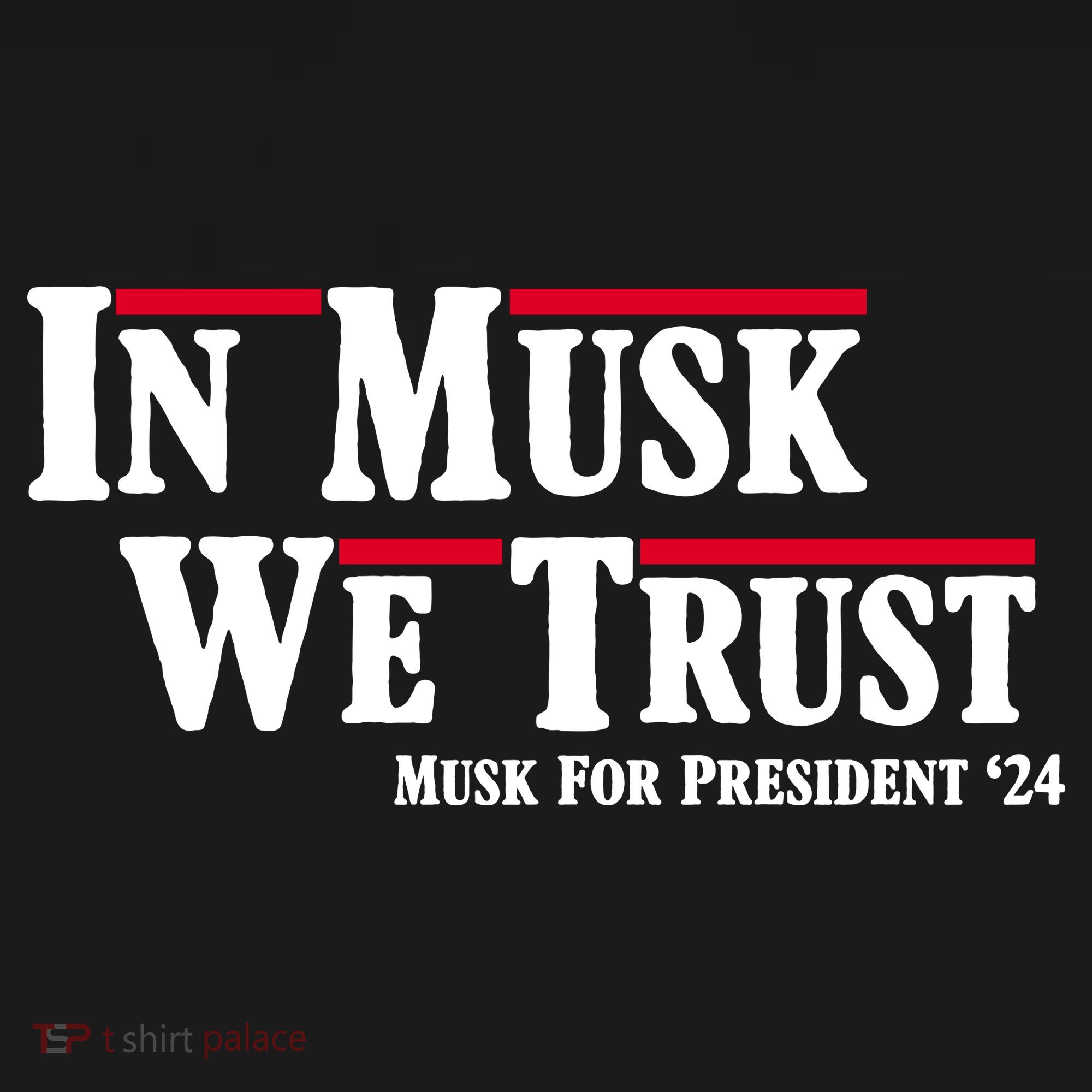In Musk We Trust Musk For President 2024 Backpack