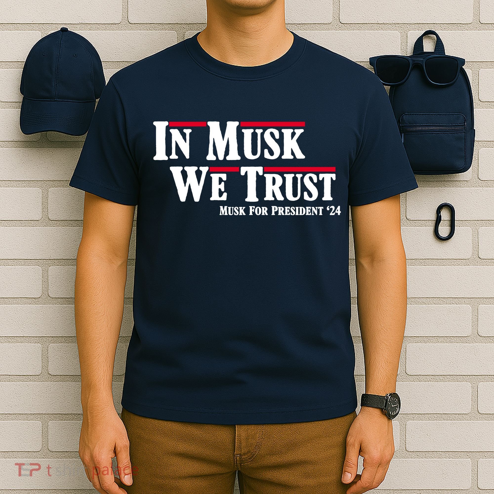In Musk We Trust Musk For President 2024 T-Shirt