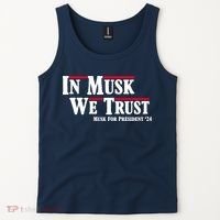 In Musk We Trust Musk For President 2024 Tank Top thumb 2