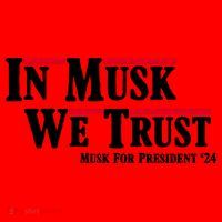 In Musk We Trust Musk For President 2024 Santa Hat thumb 1