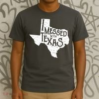 I Messed With Texas Dont Mess With This Texan T-Shirt thumb 3