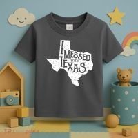 I Messed With Texas Dont Mess With This Texan Toddler T-Shirt thumb 3