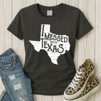 I Messed With Texas Dont Mess With This Texan Women's T-Shirt thumb 3