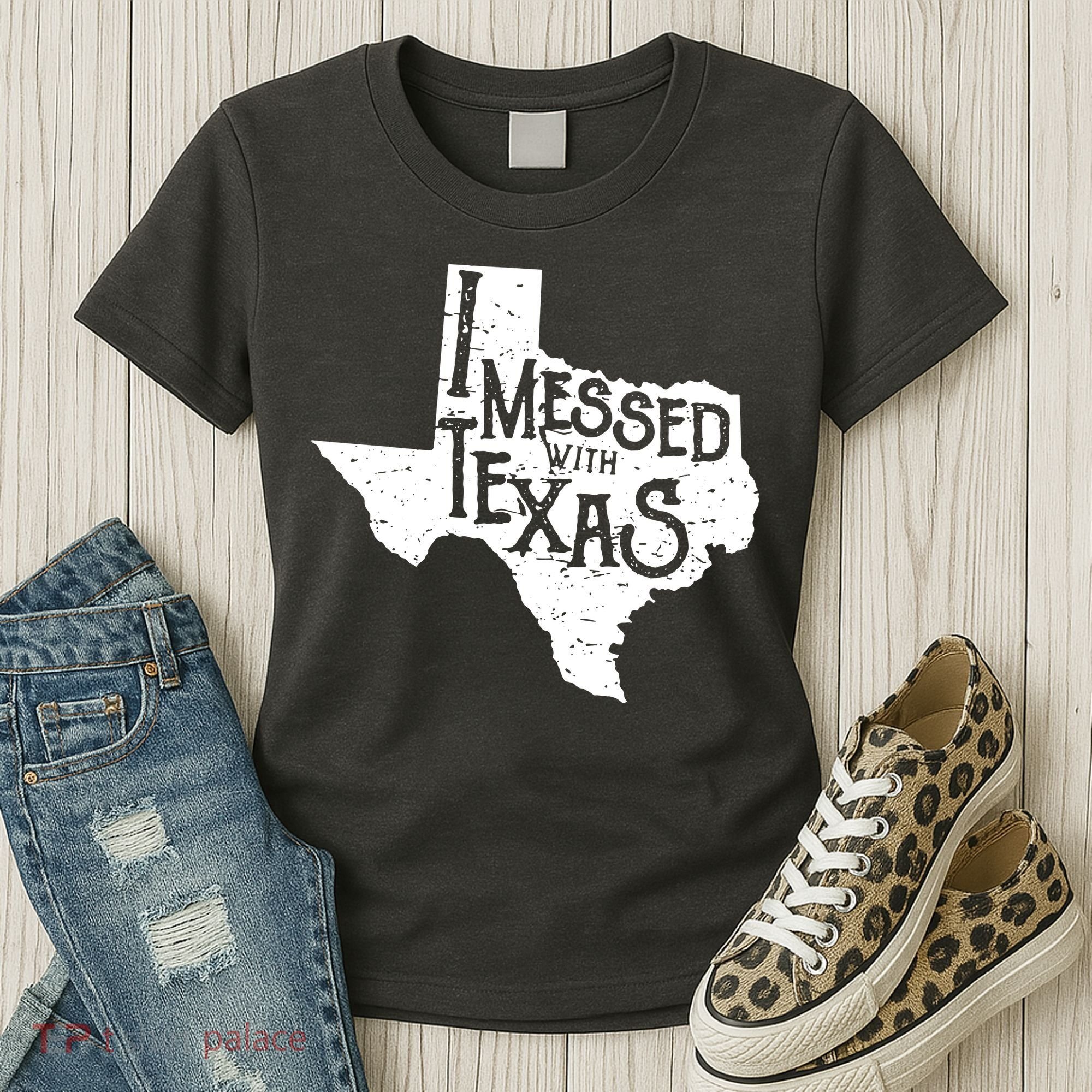 I Messed With Texas Dont Mess With This Texan Women's T-Shirt