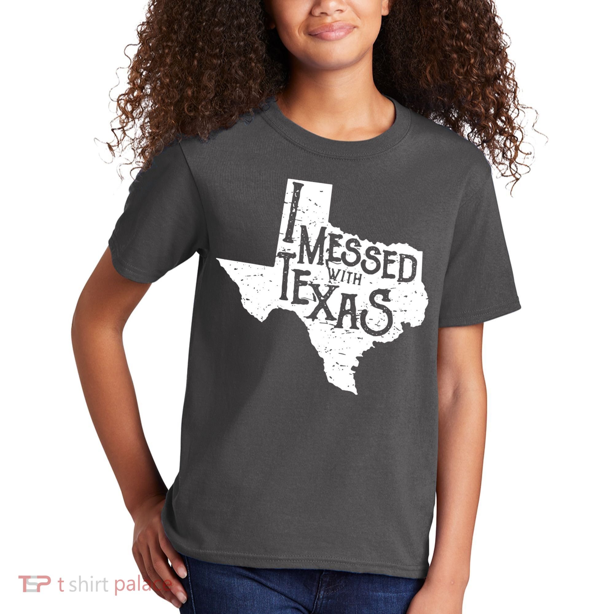 I Messed With Texas Dont Mess With This Texan Kids T-Shirt