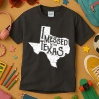 I Messed With Texas Dont Mess With This Texan Kids T-Shirt thumb 3