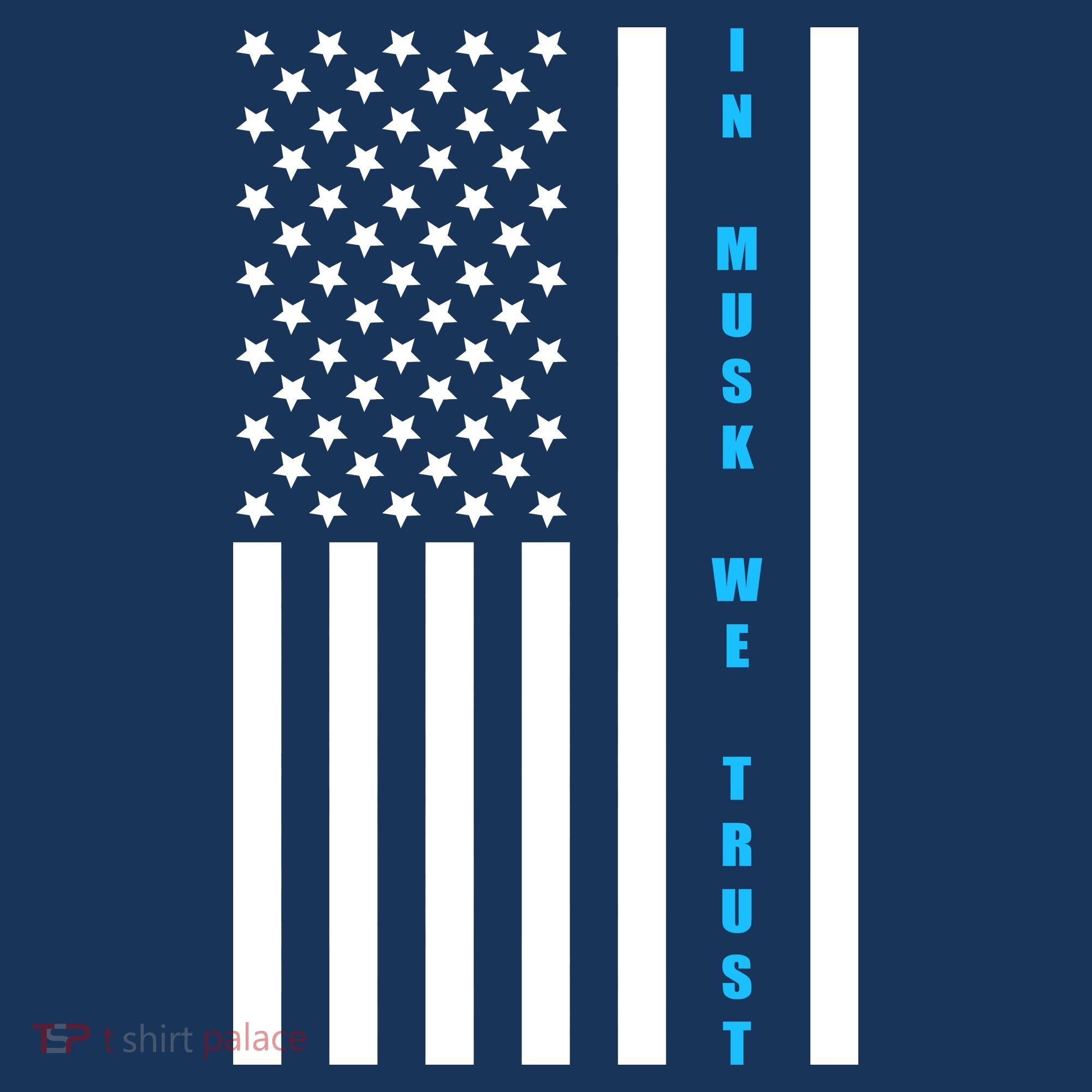 In Musk We Trust USA United States Flag Elon Funny Sweatshirt
