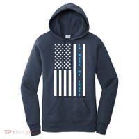 In Musk We Trust USA United States Flag Elon Funny Women's Hoodie thumb 0