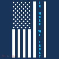 In Musk We Trust USA United States Flag Elon Funny Women's Tank Top thumb 5