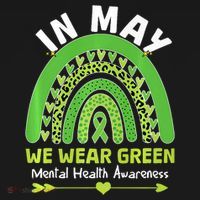 In May We Wear Green Mental Health Awareness Women's Tank Top thumb 5