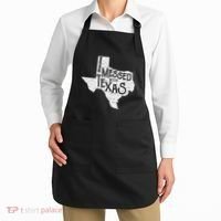 I Messed With Texas DonT Mess With This Texan Funny Texas Apron thumb 2
