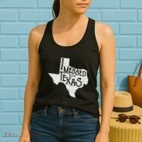 I Messed With Texas DonT Mess With This Texan Funny Texas Women's Tank Top thumb 2