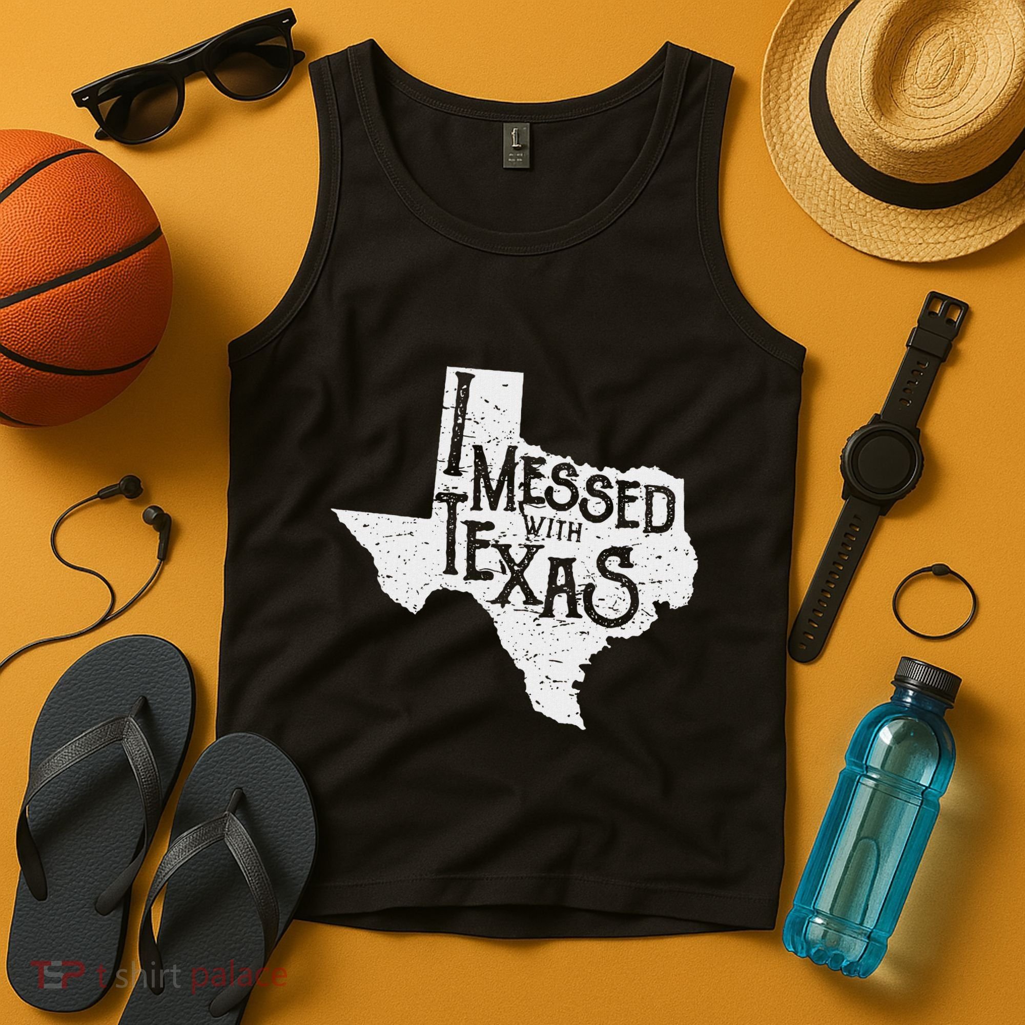 I Messed With Texas DonT Mess With This Texan Funny Texas Tank Top