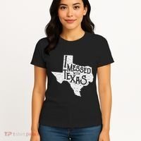 I Messed With Texas DonT Mess With This Texan Funny Texas Women's T-Shirt thumb 4