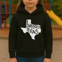 I Messed With Texas DonT Mess With This Texan Funny Texas Kids Hoodie thumb 3