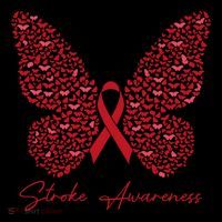 In May We Wear Red For Stroke Awareness Month Support Gift Coffee Mug thumb 5