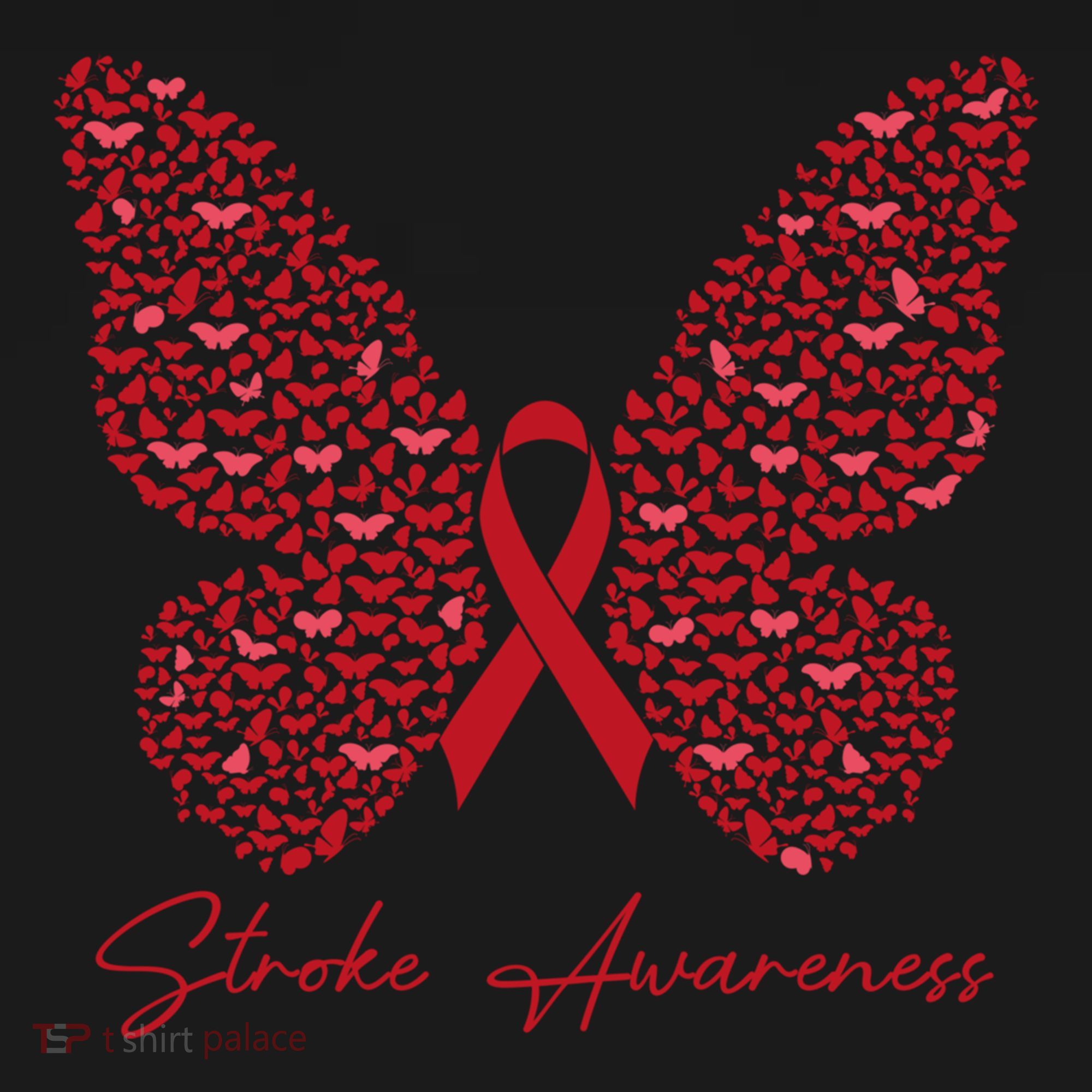 In May We Wear Red For Stroke Awareness Month Support Gift Women's Hoodie