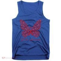 In May We Wear Red For Stroke Awareness Month Support Gift Tank Top thumb 0