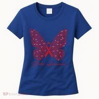 In May We Wear Red For Stroke Awareness Month Support Gift Women's T-Shirt thumb 0