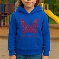 In May We Wear Red For Stroke Awareness Month Support Gift Kids Hoodie thumb 3