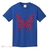 In May We Wear Red For Stroke Awareness Month Support Gift Kids T-Shirt thumb 0