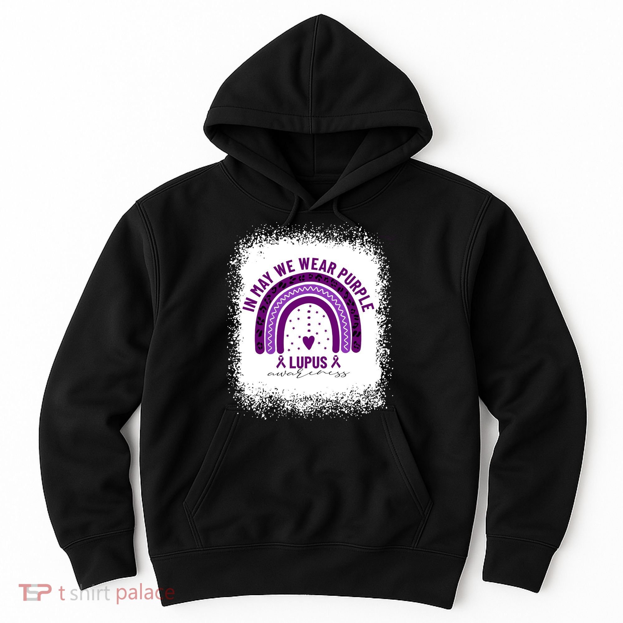 I May We Wear Purple Lupus Awareness Hoodie