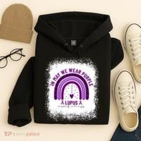 I May We Wear Purple Lupus Awareness Hoodie thumb 4