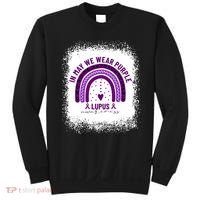 I May We Wear Purple Lupus Awareness Sweatshirt thumb 0