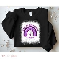 I May We Wear Purple Lupus Awareness Sweatshirt thumb 2