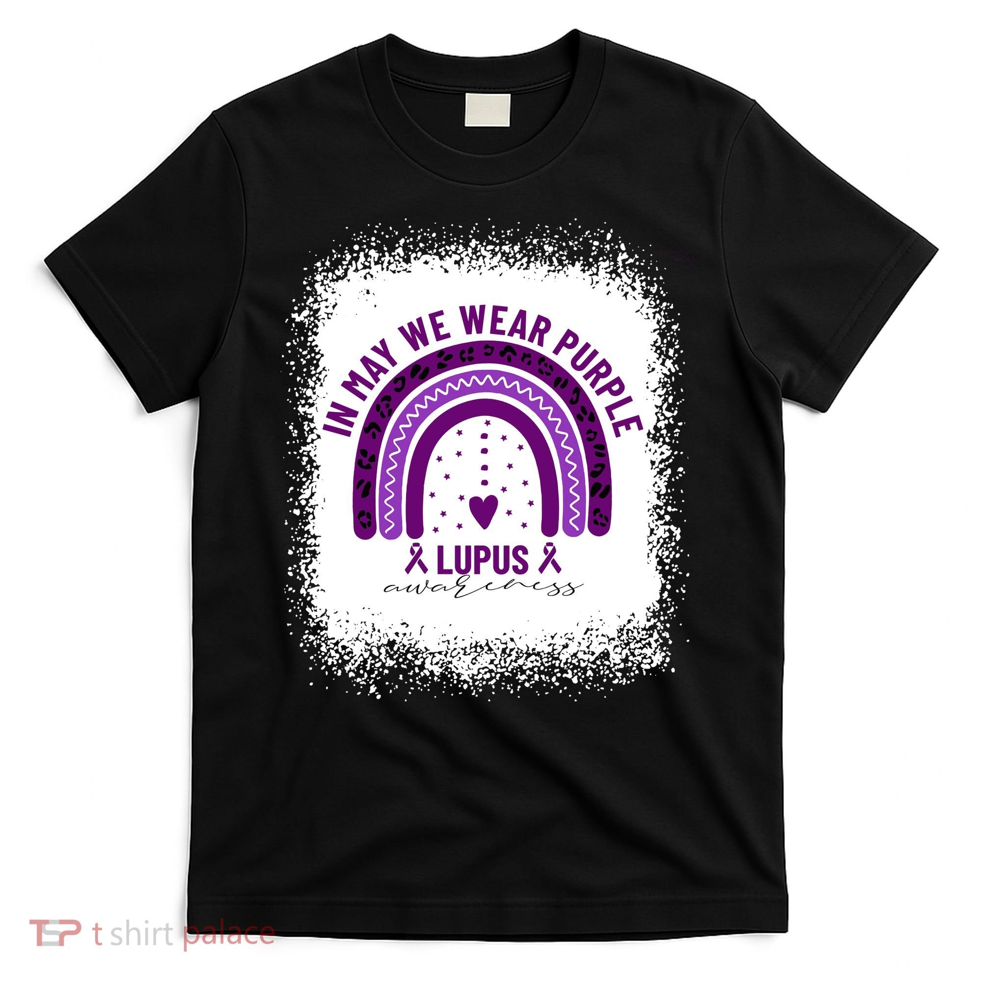I May We Wear Purple Lupus Awareness T-Shirt