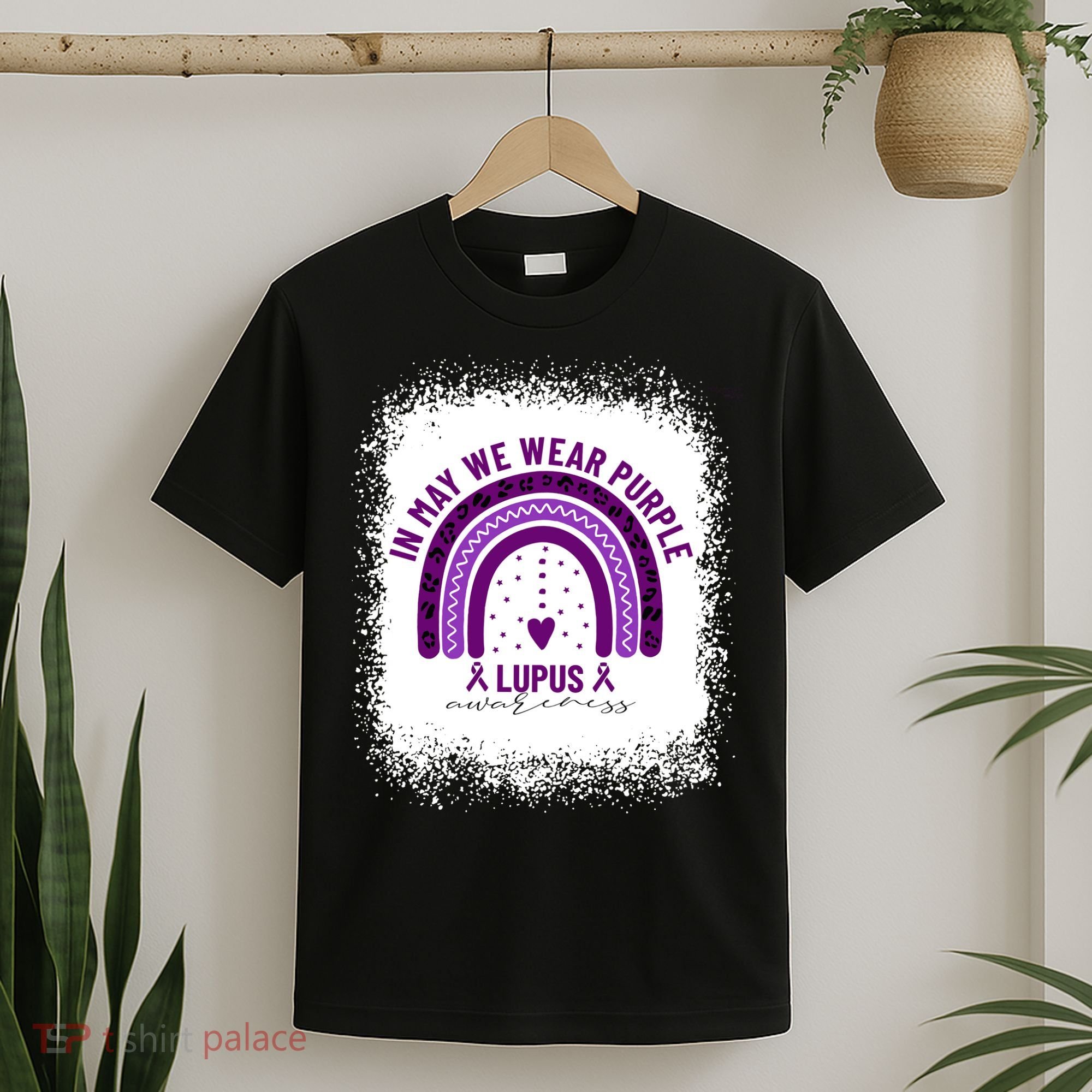 I May We Wear Purple Lupus Awareness T-Shirt