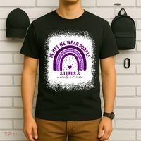 I May We Wear Purple Lupus Awareness T-Shirt thumb 6