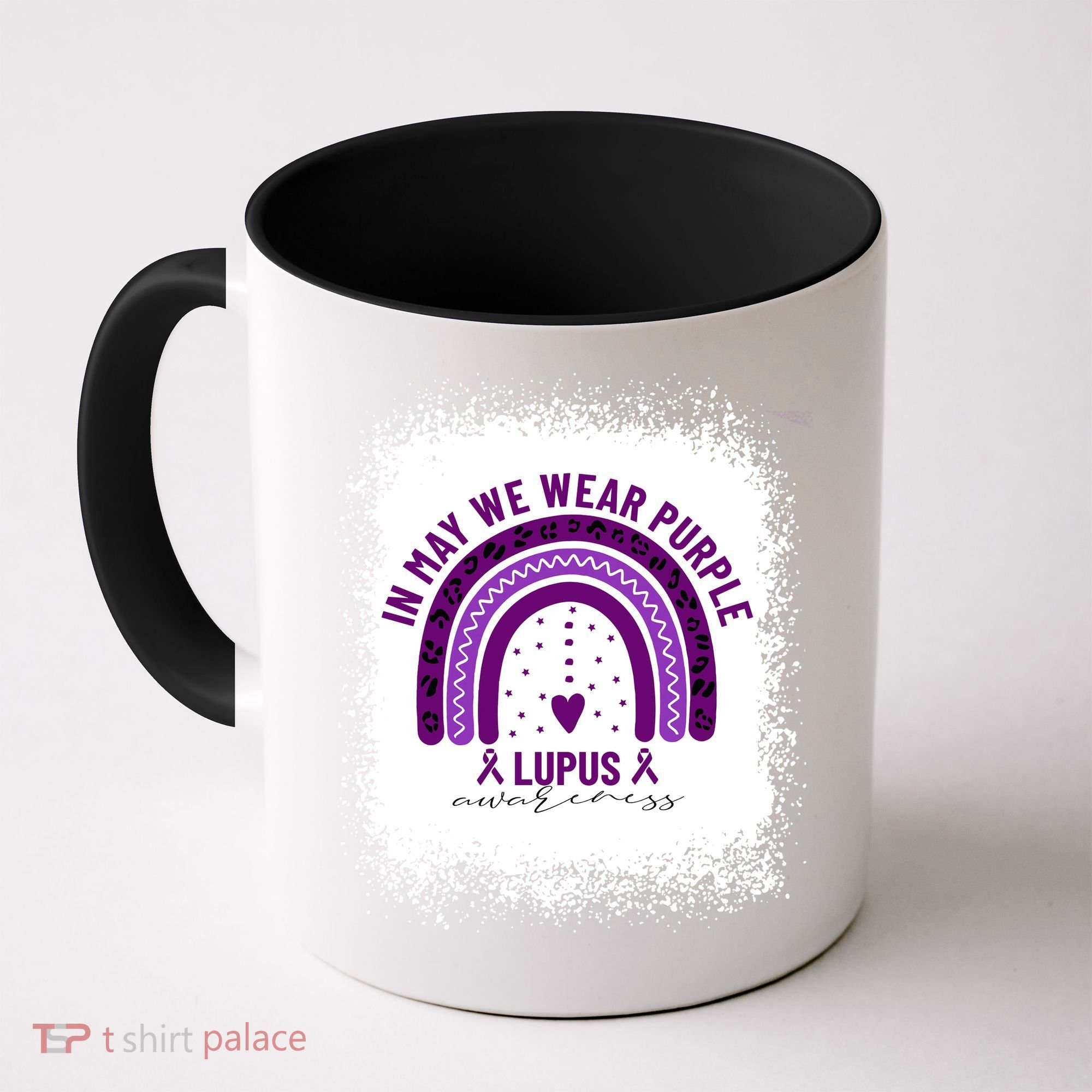 I May We Wear Purple Lupus Awareness Coffee Mug