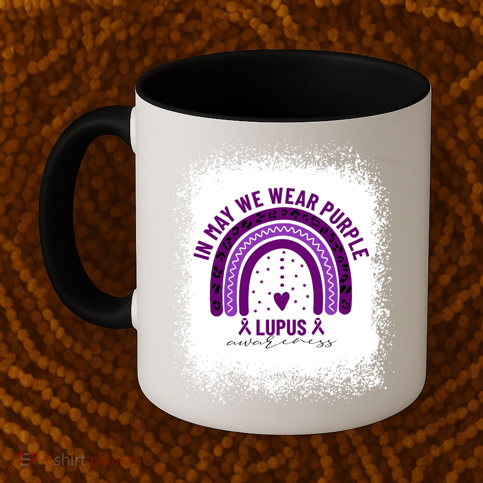 I May We Wear Purple Lupus Awareness Coffee Mug