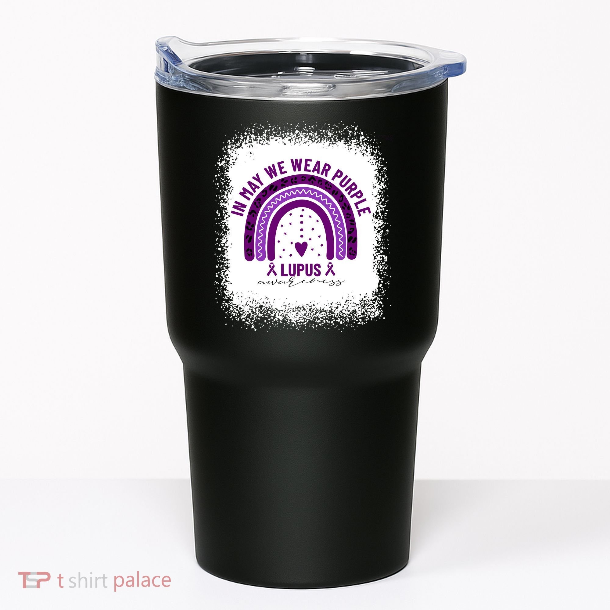 I May We Wear Purple Lupus Awareness Tumbler