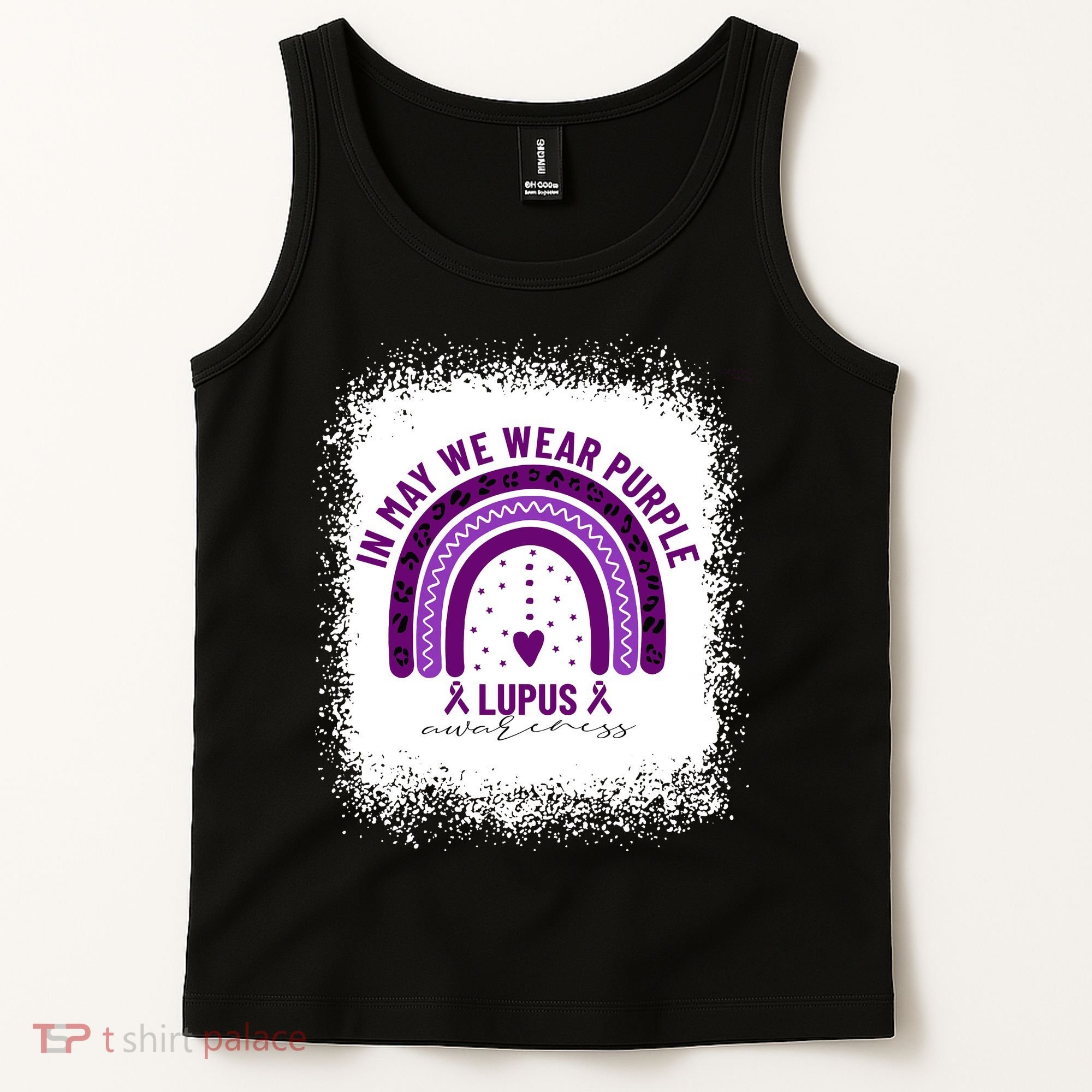 I May We Wear Purple Lupus Awareness Tank Top