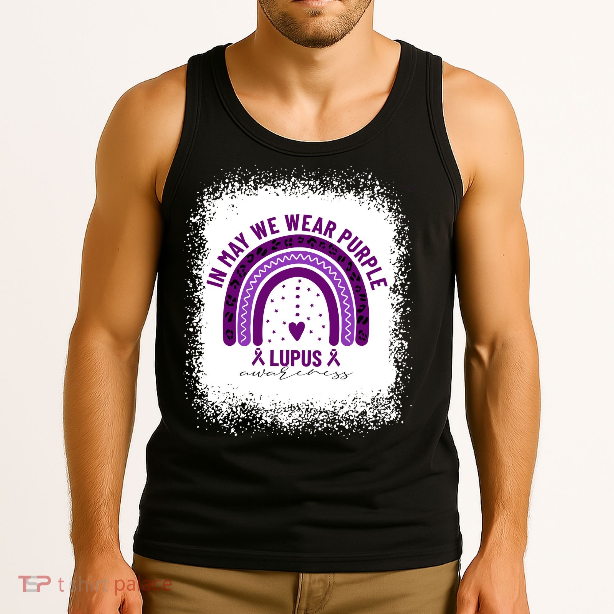 I May We Wear Purple Lupus Awareness Tank Top